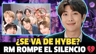 La impactante raz&oacute;n por la que RM de BTS critic&oacute; a HYBE en una transmisi&oacute;n en vivo