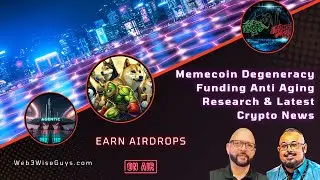 Memecoin Degeneracy Funding Anti Aging Research - Latest Crypto News - MOB Airdrops