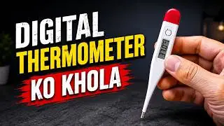 Digital Thermometer Ko Kholkar Dekha 😲 | Andar Kya Nikla?