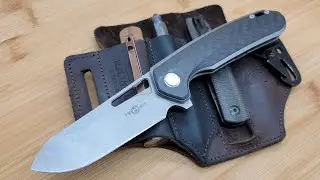 TWOSUN TS380 REVIEW HARD USE EDC WORK KNIFE
