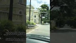 Salem Yercaud Adivaram emerald valley and Chaitanya school very near 2200 Sqft land for sale