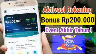 Bonus Aktivasi 200RB, Event Bank Digital Terbaru 2025, Apk Penghasil Uang Terbaru 2025