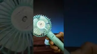 Voltac Electronics Portable Mini USB 3 Speed  fan With Torch | Limited Offer Buy Now | Buy Now 50% |
