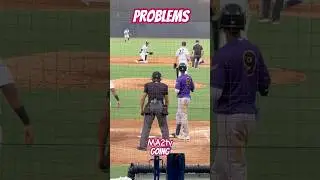 Problems⚾️  Angel del Rosario has problem wheels. #MA2TV #Baseball.