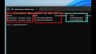 How to Check your SSD disk status with WMIC CMD PowerShell
