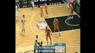Eurocup: Milan Macvan at Besiktas (16/11/2010) - Wellcome to Tel Aviv