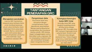Governance, Risk, Compliance (GRC) - Manajemen Risiko Perusahaan - Kelompok 5