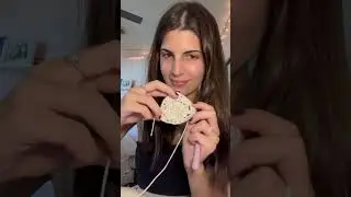 Crochet coaster 💕 easy crochet project #beginnercrochet