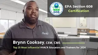 What's the EPA Section 608 Technician Certification?