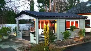Garden Entertainment Cabin - Beaver Log Cabin Testimonial