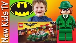LEGO BATMAN - The Riddler Racer - Toy Review -  New Kids TV