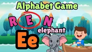 Alphabet Games for Kids | Identifying Letters ABCD Fun Quiz