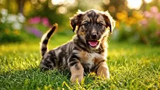 Tiger crossing breed dog 🐶