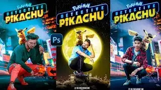 PHOTOSHOP PIKACHU Photo editing tutorial in photoshop Step by Step in Hindi