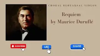 Duruflé Requiem #1 Introït 1 staff alto
