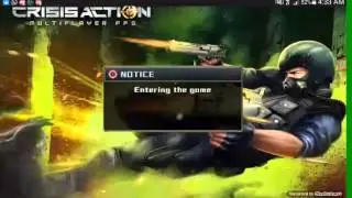 Crisis Action How To Create Account