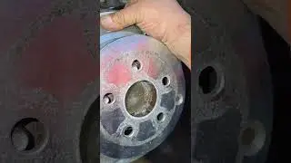 rear brake dust shield fixed
