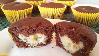 INCR&Iacute;VEL! CUPCAKE DE PRESTIGIO QUE J&Aacute; SAI RECHEADO DO FORNO