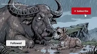 Dog Saves Buffalo from MUD Disaster 🐕🐃🌧️