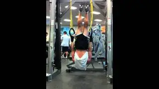 Gymnastic Ring Workout 3-19-11