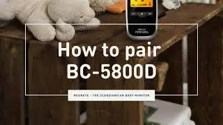 How to pair BC-5800D/BC-5700D