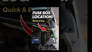 FIAT 500.FUSE BOX LOCATION #autorepair #automobile
