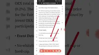OEX LISTING DATES, EXCHANGES  AND FAIR LAUNCH EVENT🔥🔥🔥