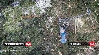 Clark Tracks Terra85 ja TXSG - kokemuksia mets&auml;st&auml;: Daniel Persson, Ruotsi