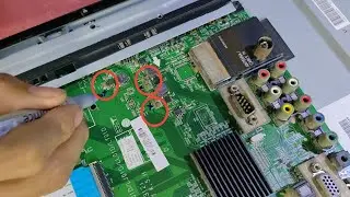repair motherboar LG LED 32 INCH IT IS PROBLEM CAPACITOR MICA/RESTOR MOTHERBOAR BOAR LG