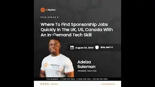 Where To Find Sponsorship Jobs Quickly In The UK, US, Canada With An In-Demand Tech Skill