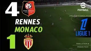🔴 R&eacute;sum&eacute; : Rennes vs Monaco 4 - 1 I HIGHLIGHTS | Ligue 1 2025/26 &ndash; aujourd'hui Efootball Pes21