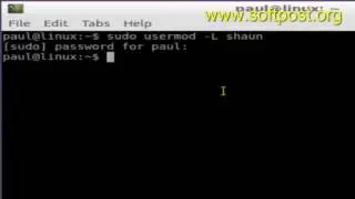 How to lock an user account in Linux