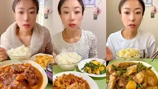 Chinese Home-Cooked Food Mukbang | Realistic Eating Sounds No Talking #361