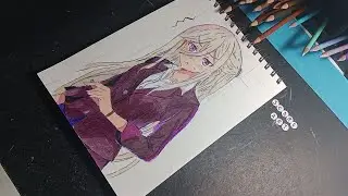 Coloring Ellen Mira Mathers (Date A Live)
