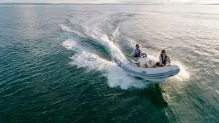 ZeroJet powered Highfield E JET 330 electric RIB