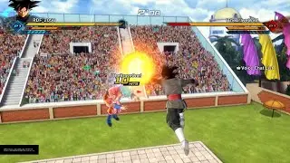 Goku Black Combo at the Future Trunks World Tournament