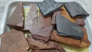 Big Size Red Pink Black Unsheap Slate Item Wet Soft cleaning Satisfying Video 📸🥰💥🌟💢💢