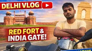 Delhi Darshan in One Video! Lal Qila से Qutub Minar, India Gate तक + Famous Temples #delhivlogs