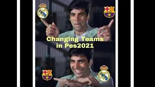 Begginers course Vol.1 how to change your model team in Pes2021 🙃