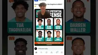 This is the Miami dolphins roster 2025