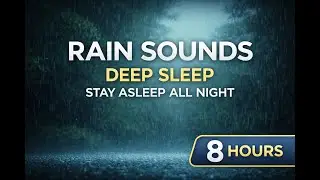 Rain Sounds for Deep Sleep &ndash; Stay Asleep All Night (8 Hours)