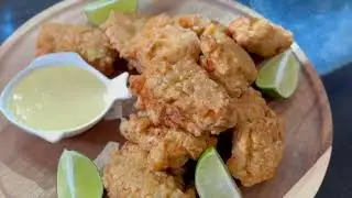 Easy Shrimp Fritters Recipe 🍤 Key West Vibes 🌴