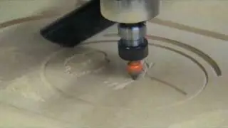 Coner CNC router, material MDF