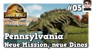 Jurassic World Evolution 2 - Pennsylvania Neue Mission, Neue Dinos - Let's Play Kampagne #05