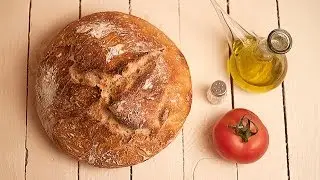 Pan con masa madre en cocotte