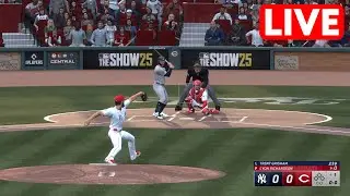 MLB LIVE🔴 Yankees vs. Reds - 25th June 2025 | MLB Full Game - MLB The Show 25