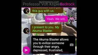 Texting Story #312: (S4 E72) Professor Von Kriplespac akumatized Jacqui Briggs