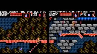 Let's Play Castlevania III Dracula's Curse |10a| - Stage 7 (Alucard) Region Differences