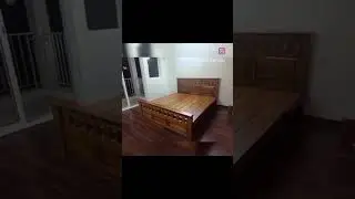 Teak wood cot