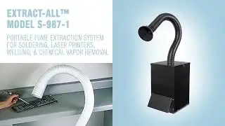 Extract-All&reg; Model S-987-1 Portable Fume Extraction System